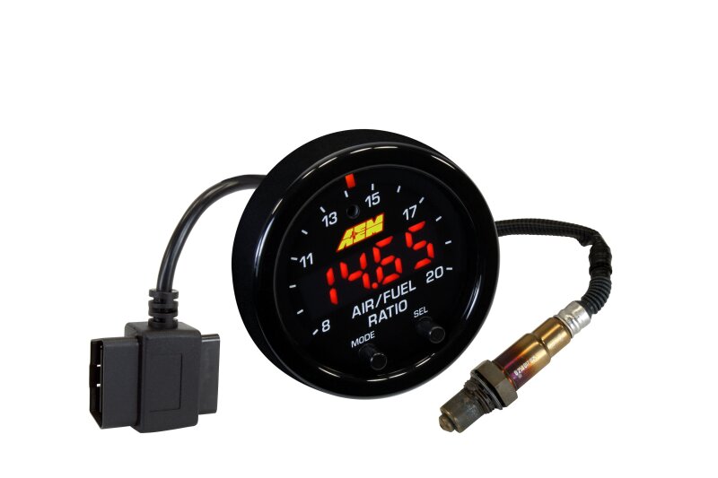 AEM Electronics X-Series OBDII Wideband UEGO AFR Sensor Controller Gauge 30-0334 Photo - out of package