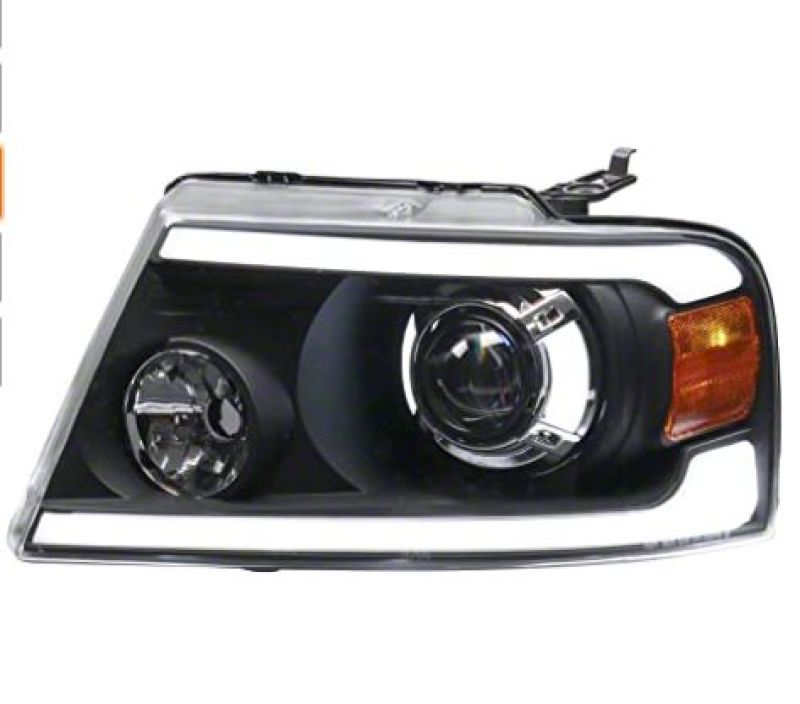 Raxiom 04-08 Ford F-150 Axial Series LED Projector Headlights- Blk Housing (Clear Lens) T566365 T566365 Photo - Close Up