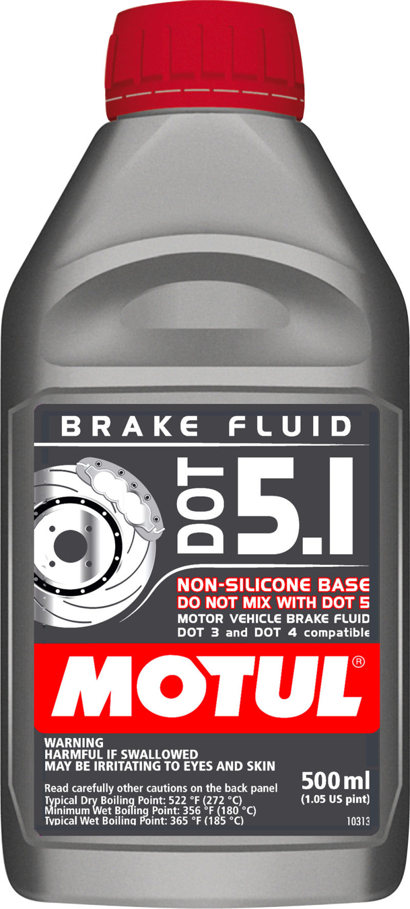 Motul High Performance Racing Brake Fluid DOT 3/4/5.1 Street Legal 100951 Photo - Primary