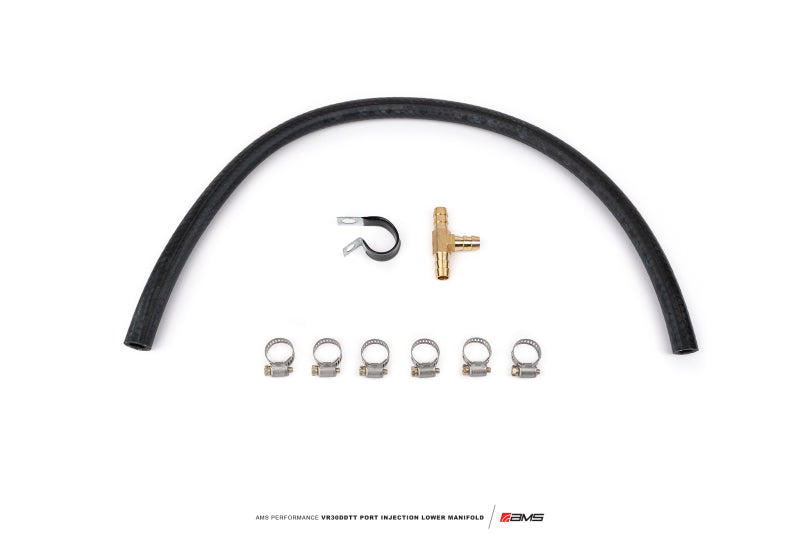 AMS Performance Infiniti Q50/Q60 Port Injection Lower Manifold - Black ALP.28.08.0002-1 ALP.28.08.0002-1 User 1