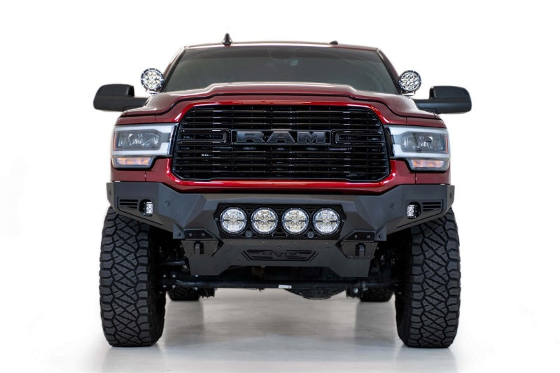Addictive Desert Designs 19-21 Ram 2500/3500 Bomber Front Bumper (Rigid) F560014110103 F560014110103 Photo - Mounted