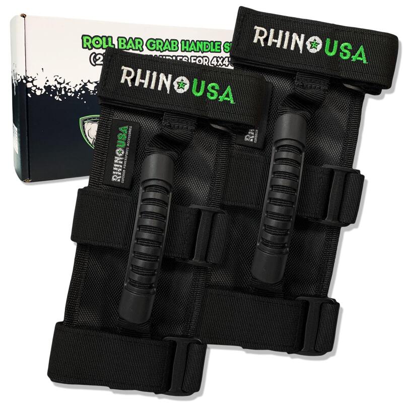Rhino USA Heavy-Duty Roll Bar Grab Handles RNO-HNDLS-4X4 RNO-HNDLS-4X4 Photo - Primary