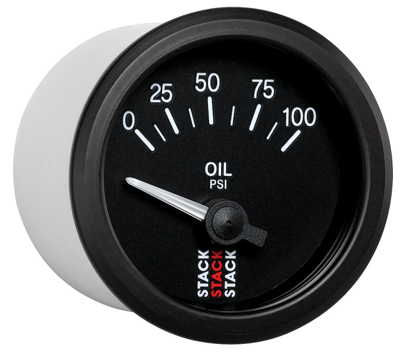 Autometer Gauge OilP Elec 52mm Blk 100psi ST3202 User 5