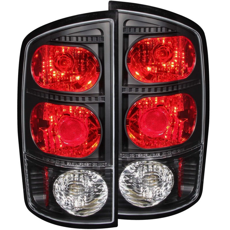 Anzo 2002-2005 Dodge Ram 1500 Taillights Black 211045 Photo - Primary