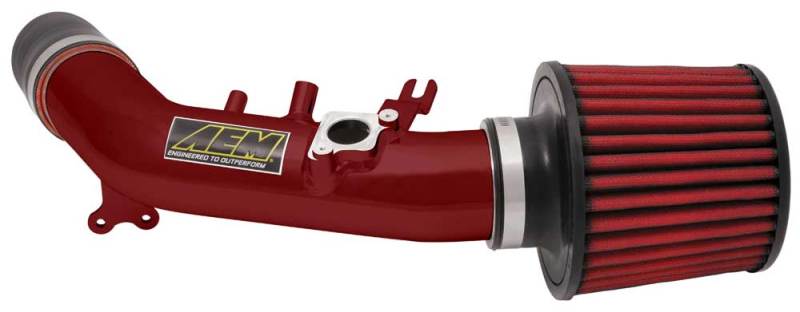 AEM Induction AEM 2006 Civic Si Red Short Ram Intake 22-516R 22-516R Photo - Primary