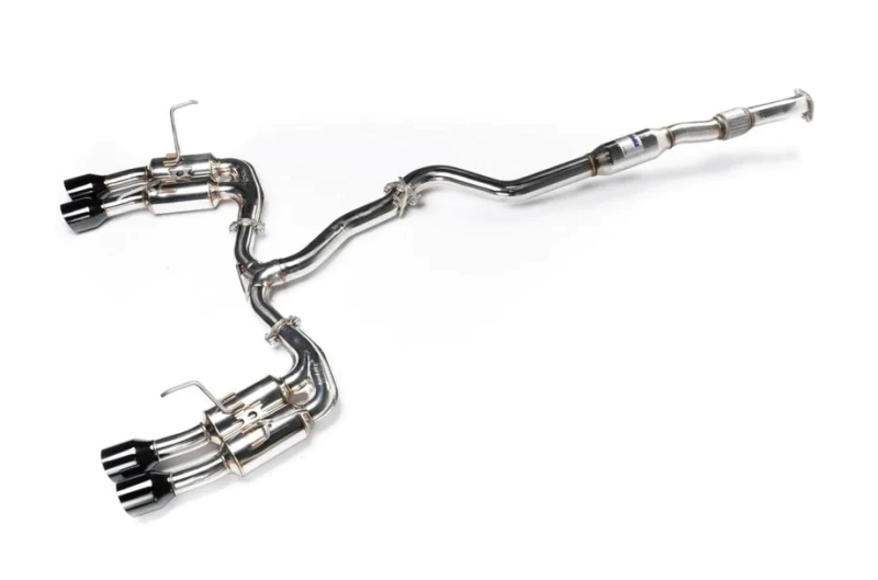 Invidia 2022+ Subaru WRX Gemini Single Layer Quad Black Tip Cat-Back Exhaust HS22WRXGM4SB HS22WRXGM4SB User 1