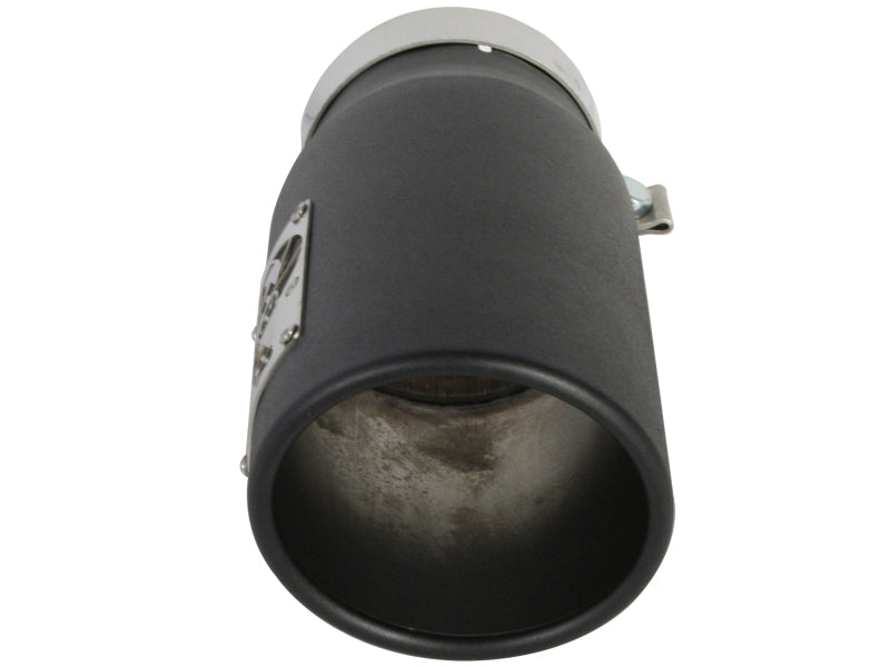 aFe MACH Force-Xp 4in 409 Stainless Steel Exhaust Tip: 4 In x 5 Out x 12L 49T40501-B12 Photo - Unmounted