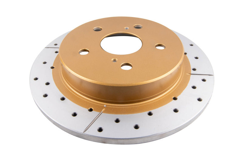 DBA 18-20 Toyota Camry (w/Electronic Parking Brake) Rear Drilled & Slotted Street Series Rotor 2765X 2765X Photo - Primary