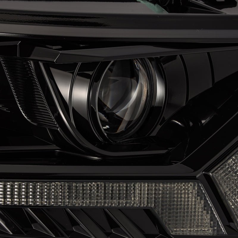 AlphaRex 2019+ Ford Ranger PRO-Series Proj Headlights Plank Style Alpha Black w/Seq Signal/DRL 880119 880119 User 4