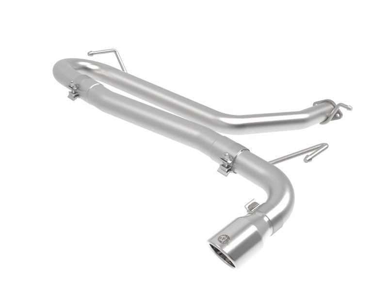 aFe Takeda 2.5in 304 SS Axle-Back Exhaust w/o Muffler w/Polish Tip 18-22 Hyundai Kona L4-1.6L(t) AWD 49-37017NM-P 49-37017NM-P Photo - Primary