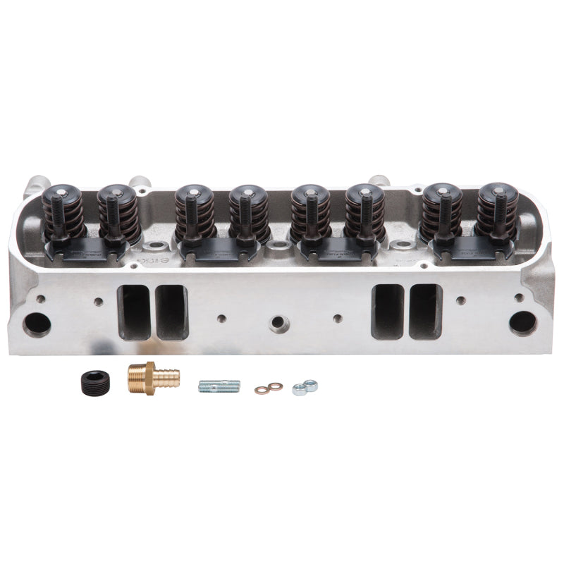 Edelbrock Cylinder Head, Pontiac, Performer D-Port, 72CC Chambers, for Hydraulic 61595 Photo - Primary