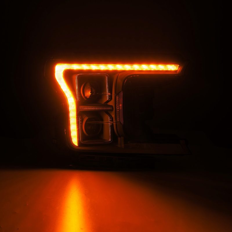 AlphaRex 18-21 Ford F150 PRO-Series Projector Headlights - Black w/DRL & Seq Signal 880252 880252 User 3