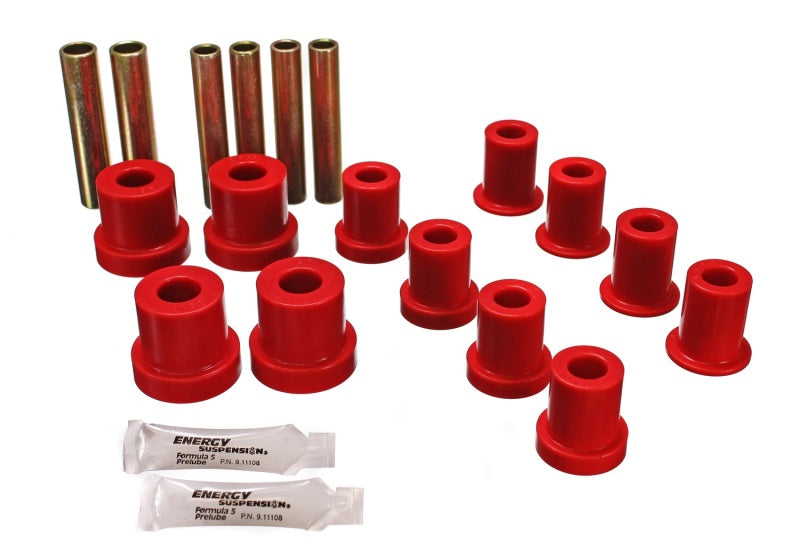 Energy Suspension Leaf Spring Bushing Set Red Chevrolet Blazer All 1970-1987 3.2112R Photo - Primary