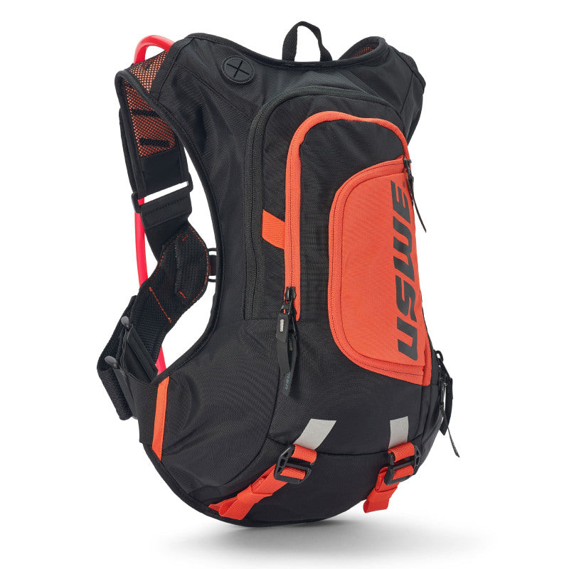 USWE Moto Hydro Hydration Pack 8L - Black/Factory Orange 2083438 2083438 User 1
