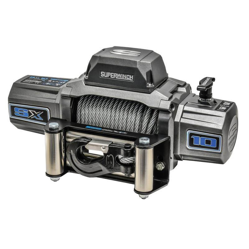 Superwinch 10000 LBS 12 VDC 3/8in x 85ft Wire Rope SX 10000 Winch 1710200 1710200 Photo - out of package
