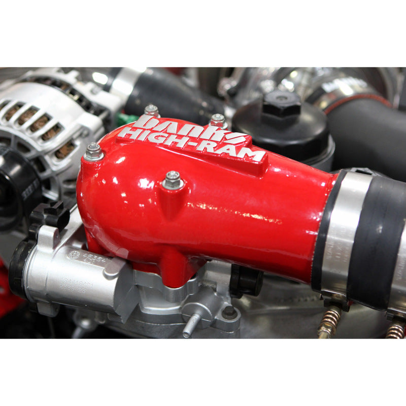 Banks Power 03-04 Ford 6.0L w/ Stock Intercooler High-Ram Air Intake System 42750 Photo - Mounted