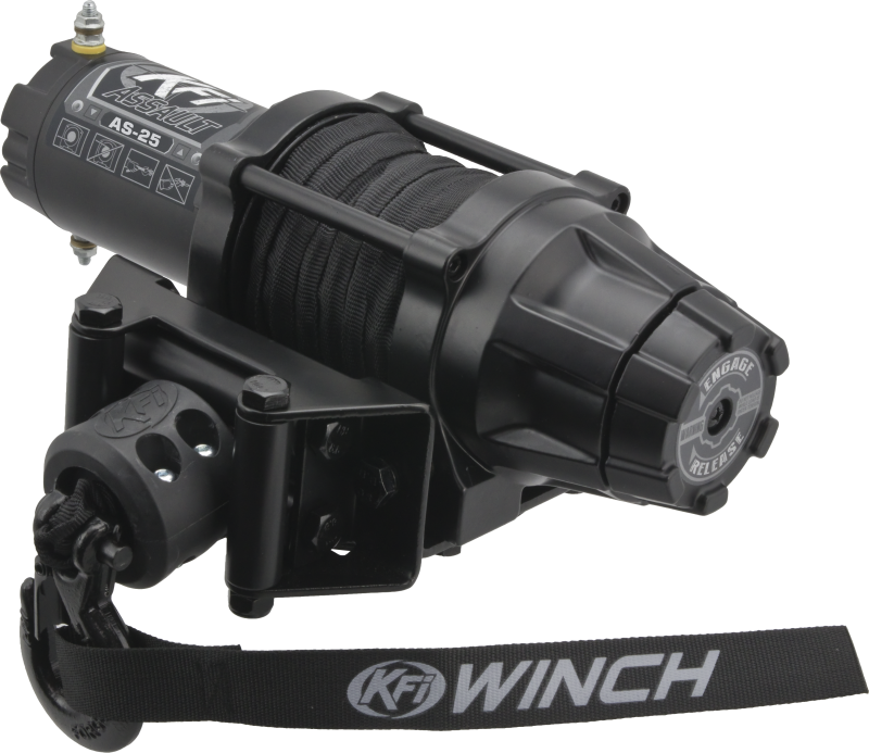 KFI Assault Winch Synth 2500Lbs AS-25 AS-25 Photo - Primary