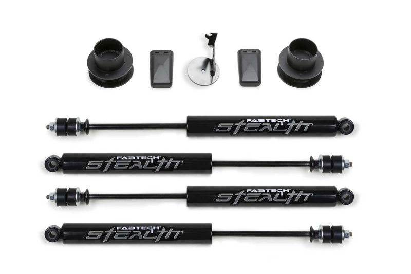 Fabtech 19-20 Ram 2500 4WD 2.5in Coil Spacer Lift Kit w/Stealth Shocks K3191M K3191M Photo - Primary