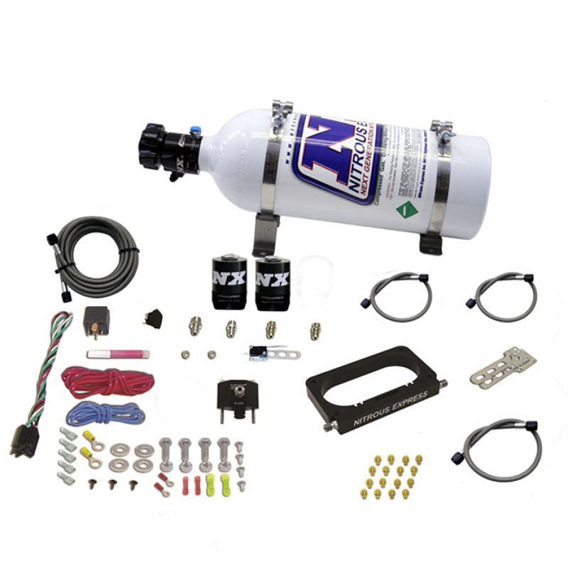 Nitrous Express 96-04 Ford Mustang Cobra/Mach 1 4 Valve Nitrous Kit (50-300HP) w/5lb Bottle 20950-05 20950-05 Photo - Primary