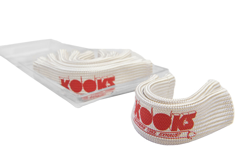 Kooks Spark Plug Sleeve - Natural W/Red LogoPackage of 8 Sleeves 750201 Photo - Primary