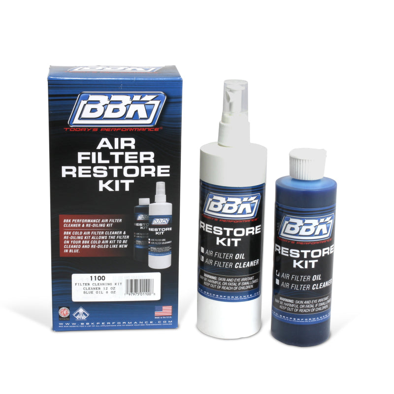BBK Performance Cold Air Kit Air Filter Cleaner & Re-Oiling Kit 1100 Photo - Primary