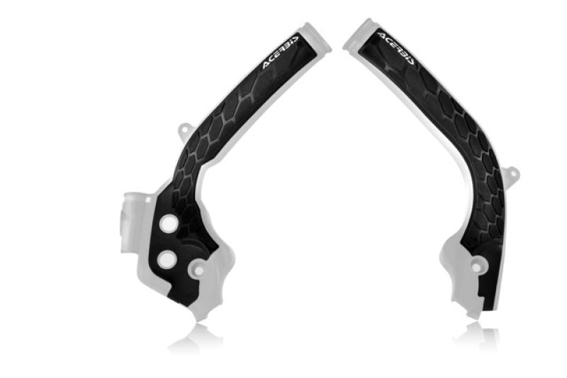Acerbis 16-19 KTM 125-450 SX/SX-F/XC-F/XC/XC-W/EXC-F/ Husq Frame Guards- X-Grip - White/Black 2449531035 2449531035 Photo - Primary