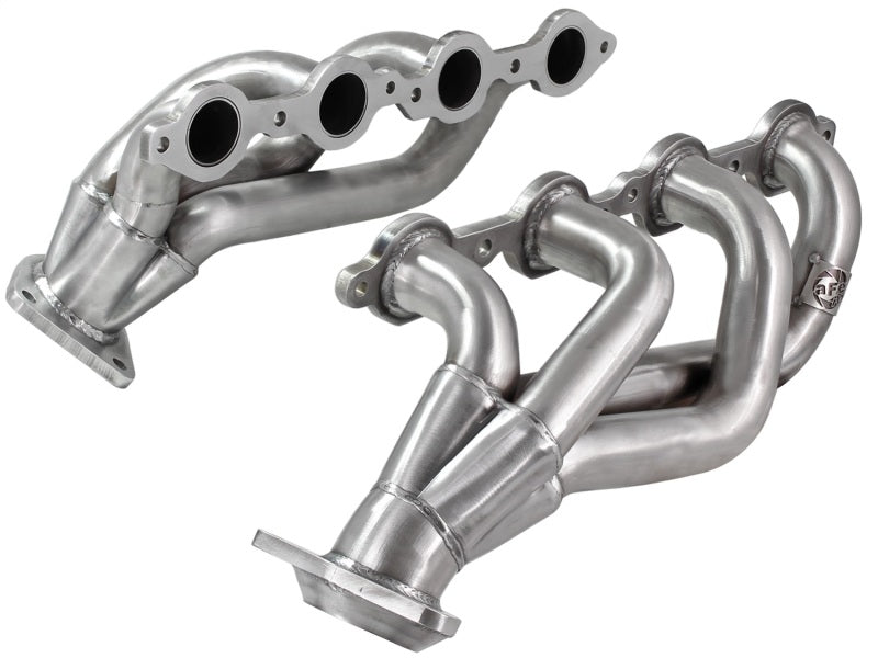 aFe Twisted Steel Headers - GM Silverado/Sierra 1500 02-13 V8 (GMT800/900) 48-44001 Photo - Unmounted