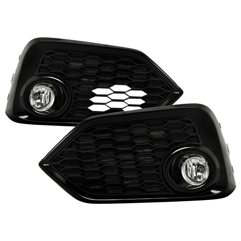 Spyder 16-17 Honda Civic 3DR Hatchback Only OEM Fog Light w/Switch - Clear (FL-HC2017-H-C) 9043321 9043321 Photo - Primary