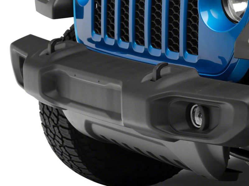 Raxiom 07-23 Jeep Wrangler JK & JL 20-23 Jeep Gladiator JT Axial Series LED Fog Lights w/ Halo J142669 J142669 Photo - Close Up
