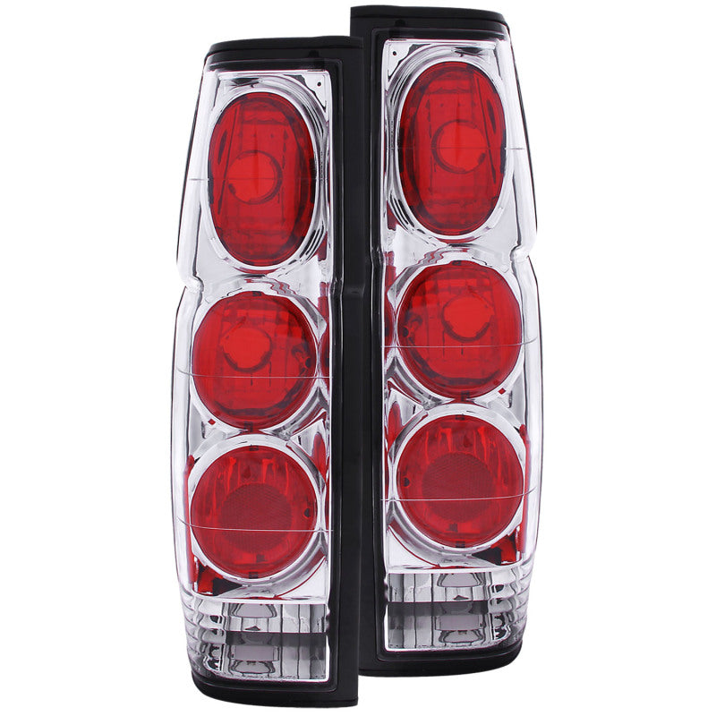 Anzo 1986-1997 Nissan Hardbody Taillights Chrome 211116 Photo - Primary