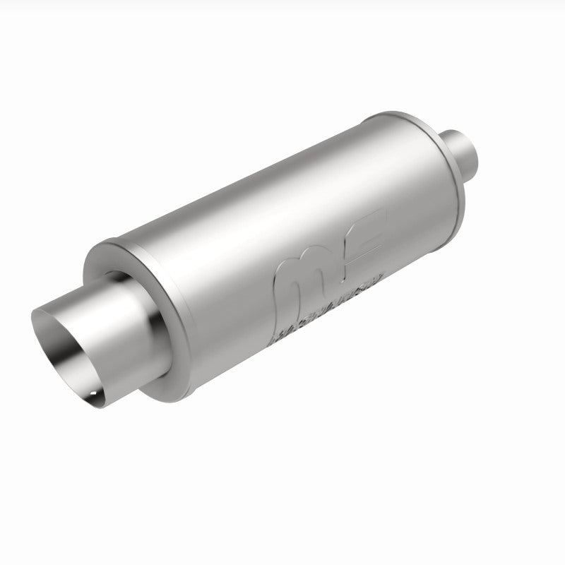 MagnaFlow 6" Round Center/Center Performance Muffler With Tip 14821 360 Degree Image Set