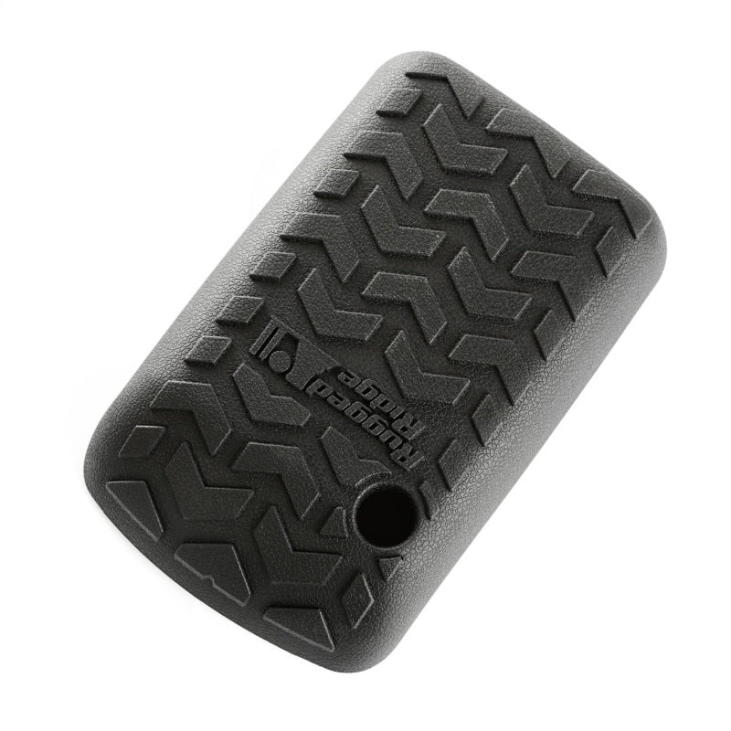 Rugged Ridge Door Armrest Cover, Black; 97-01 Jeep Wrangler TJ 13104.61 Photo - Unmounted