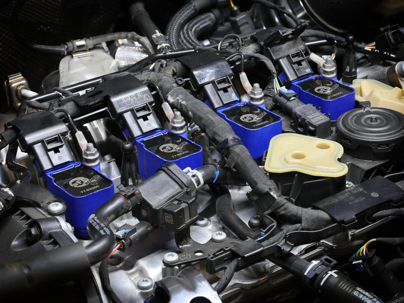 aFe 13-18 Audi S8 / 14-17 Audi RS7 Scorcher High-Performance Ignition Coil (8 Pack) 77-92005-MD 77-92005-MD Photo - Mounted