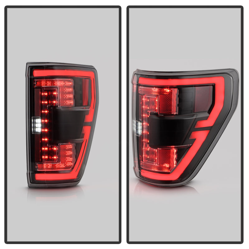 SPYDER 21-23 Ford F150 (Halogen w/ Blind Spot) Full LED Tail Lights - Black (ALT-YD-FF15021HALBS-BK) 5088789 5088789 User 6