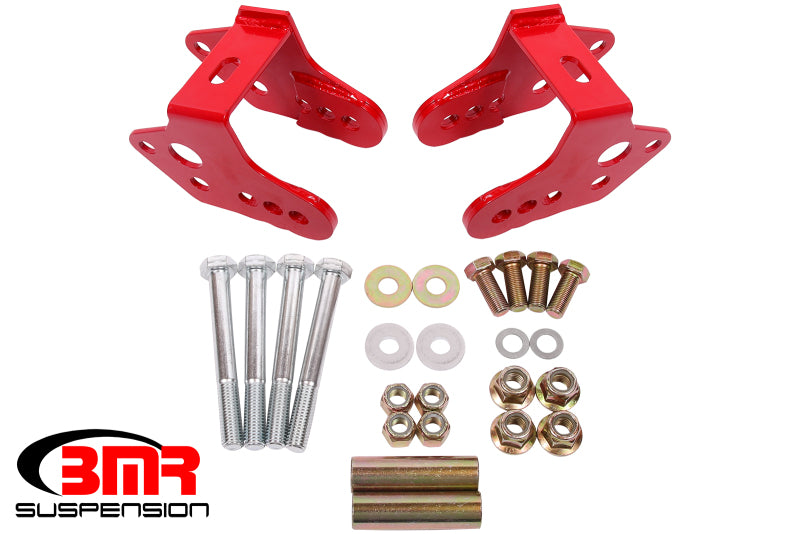 BMR 79-04 Ford Mustang Control Arm Relocation Bracket - Red CAB740R CAB740R User 1