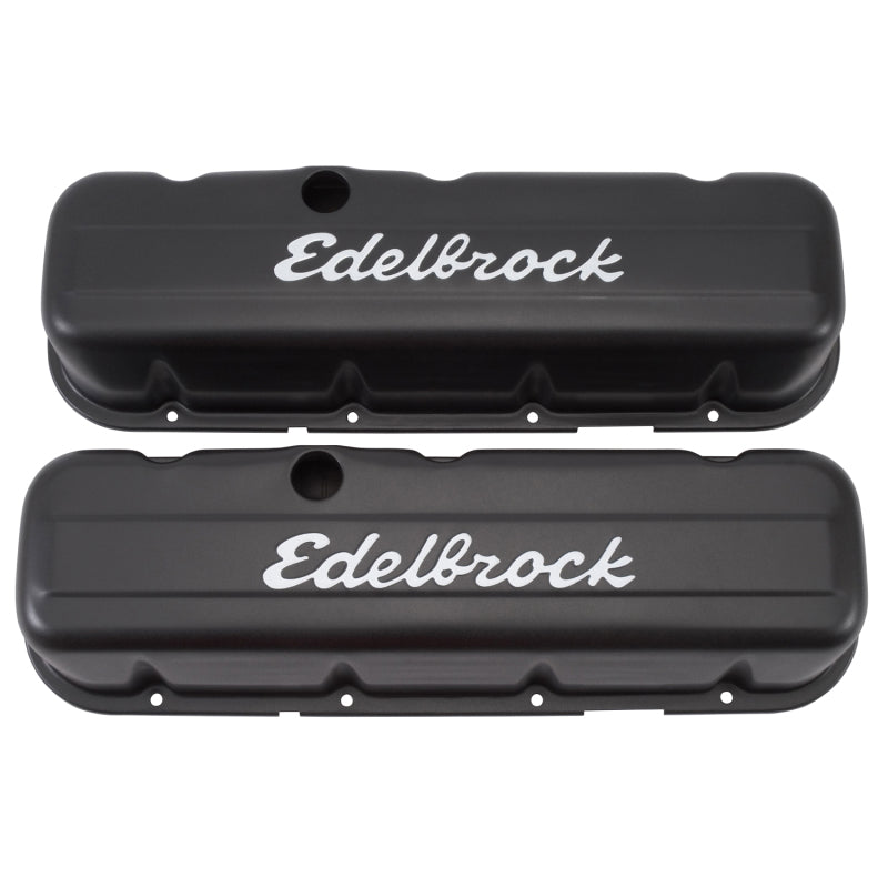 Edelbrock Valve Cover, Signature Series, Chevrolet, 1965 & Later 396-502 V8, Tal 4683 Photo - Primary