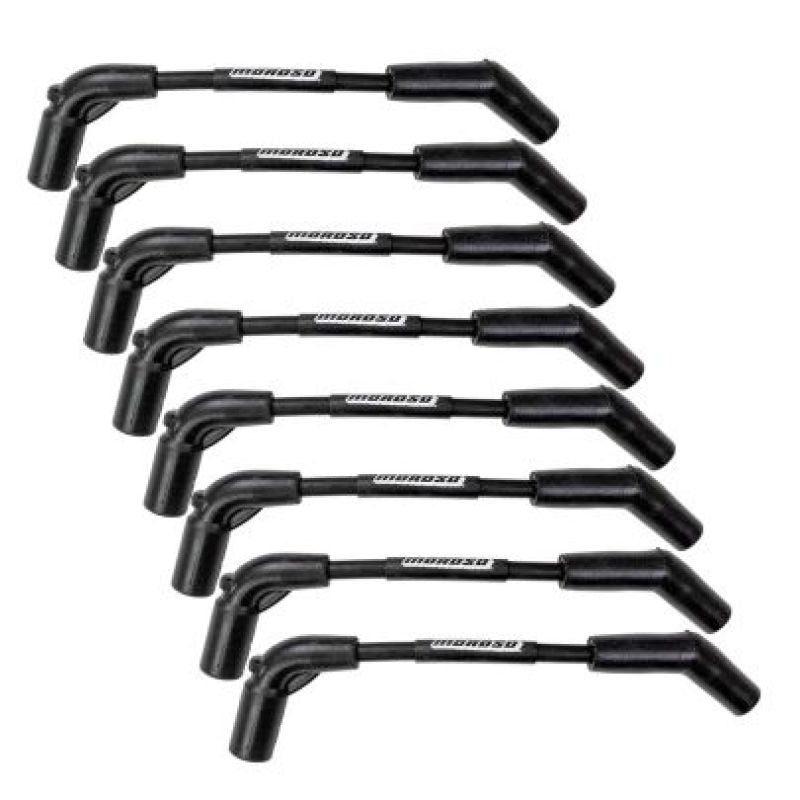 Moroso BBC w/LS Coils Ultra 40 Wire Set - Black (For 72401 Coil Brackets w/GM Cast 632 Covers) 73678 73678 User 1