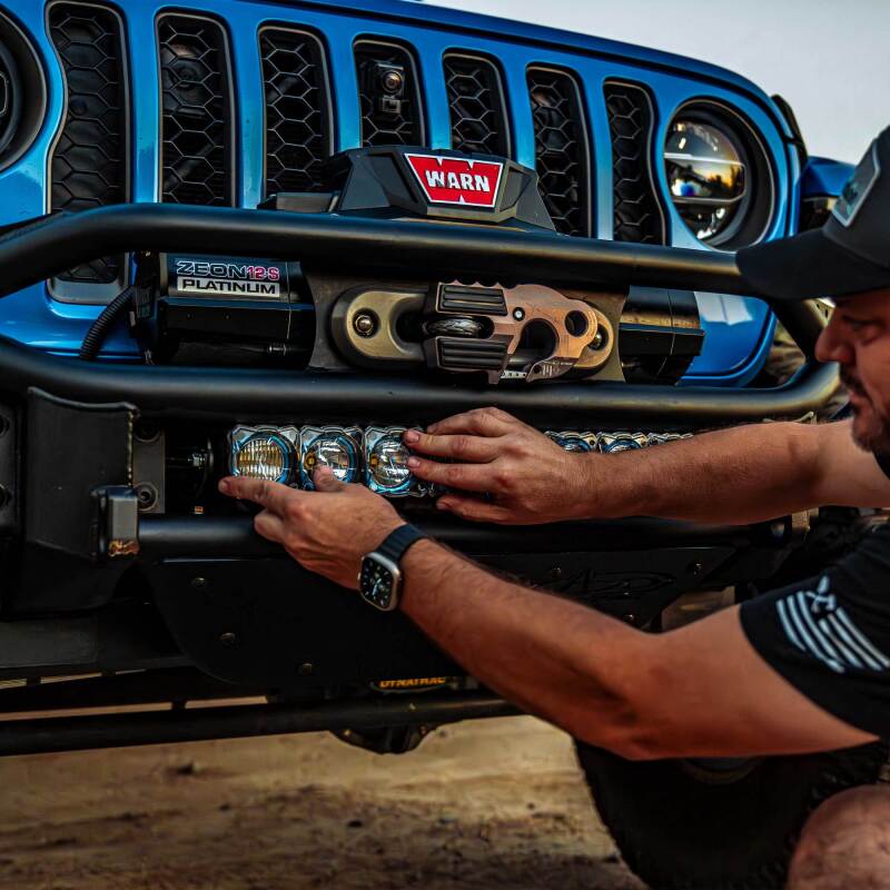 KC HiLiTES FLEX ERA LED Light Bar 10in. Light Shield - Clear (SHIELD ONLY) 5332 5332 Photo - lifestyle view