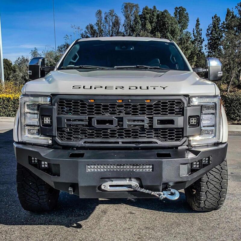 Westin 17-22 Ford F-250/350 Pro-Series Front Bumper- Textured Black 58-411175 58-411175 Photo - Mounted