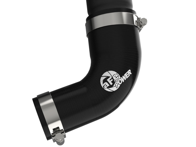 aFe 2022 Toyota Tundra V6-3.5L (tt) BladeRunner 2.5in Aluminum Hot Charge Pipe - Black 46-20568-B 46-20568-B Photo - Close Up