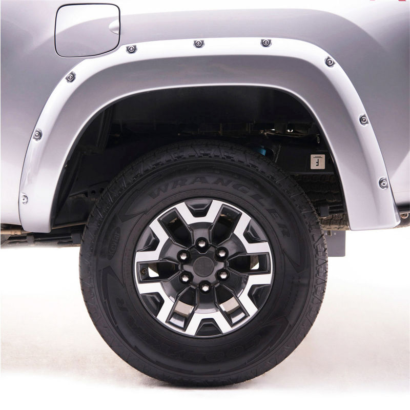 EGR 11-15 Ford Super Duty Bolt-On Look Color Match Fender Flares - Set - Ingot Silver 793814-UX 793814-UX Photo - lifestyle view