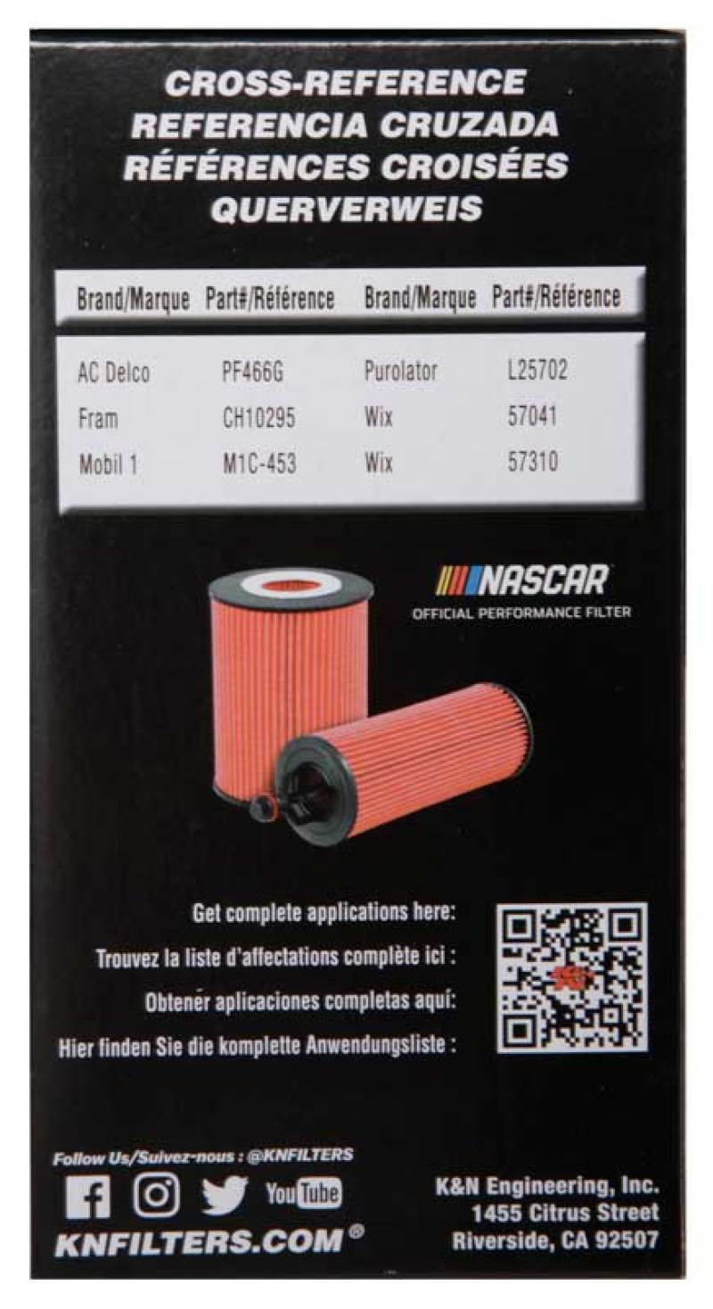 K&N Engineering Oil Filter KNEHP-7018 HP-7018 Photo - in package