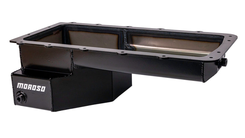 Moroso Ford 5.0 Coyote/Fox Swap (w/Rear Sump) Road Race Baffled Wet Sump 7.5qt 6-5/8in Steel Oil Pan 20575 20575 User 1