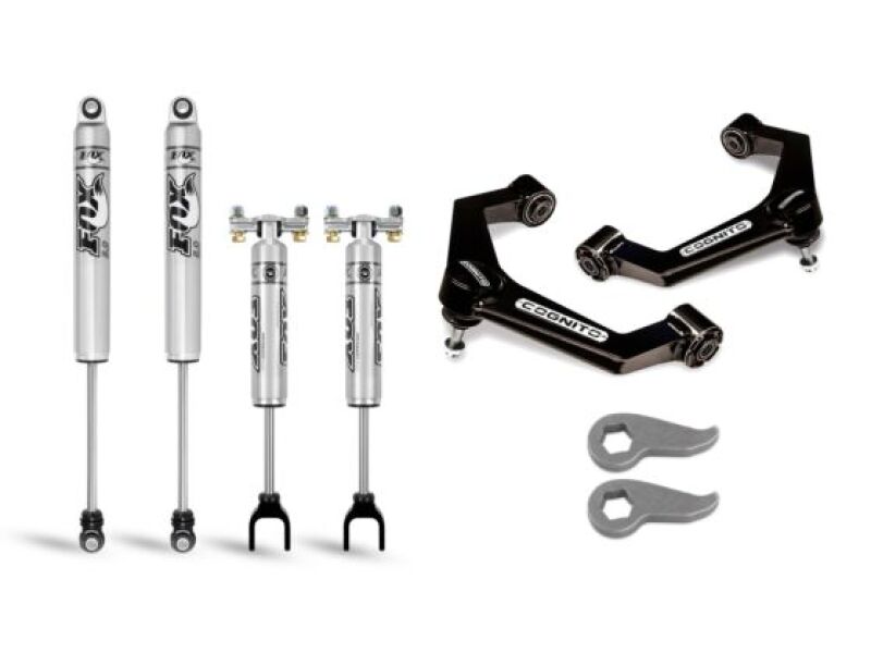 Cognito 20-24 Chevy Silv/Sierra 2500/3500 HD 2WD/4WD 3in Perf Uniball Leveling Kit w/ Fox PS 2.0 IFP 110-P0884 110-P0884 Photo - Primary