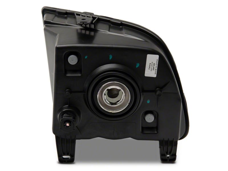 Raxiom 05-09 Ford Mustang Axial Series OEM Style Rep Headlights- Chrome Housing- Smoked Lens 413415 413415 Photo - Close Up