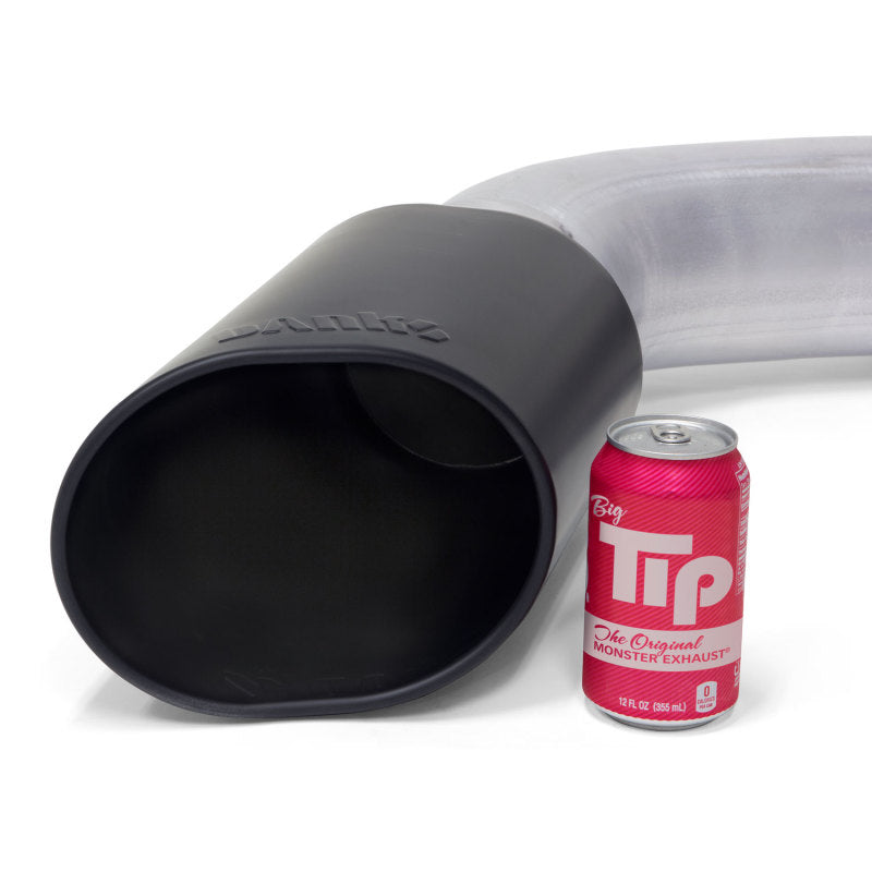 Banks Power 2017 Ford 6.7L 5in Monster Exhaust System - Single Exhaust w/ Black Tip 49795-B 49795-B Photo - lifestyle view