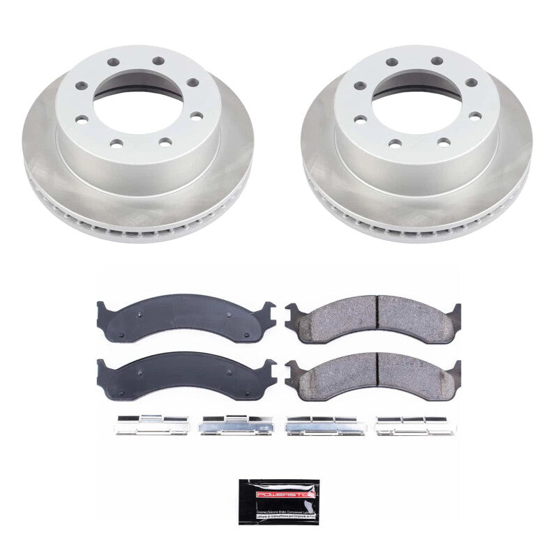 PowerStop Power Stop 00-02 Dodge Ram 3500 Front Semi-Coated Rotor Kit SC2156 SC2156 Photo - Primary