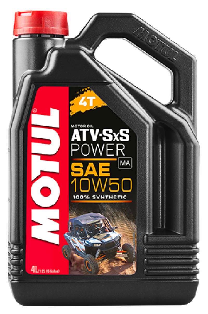 Motul 4L ATV-SXS POWER 4-Stroke Engine Oil 10W50 4T 105901 105901 User 1