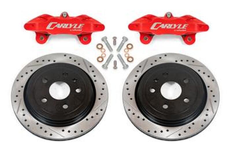 BMR Suspension BMR 14-19 Chevrolet Corvette Brake Kit For 15in Conversion Drilled And Slotted Rotors/Red Calipers DBK573 DBK573 User 1