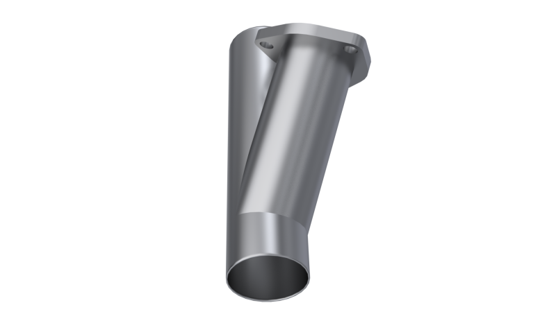 QTP 2.5in Weld-On QTEC Exhaust Cutout Y-Pipe 10250 10250 Photo - Primary